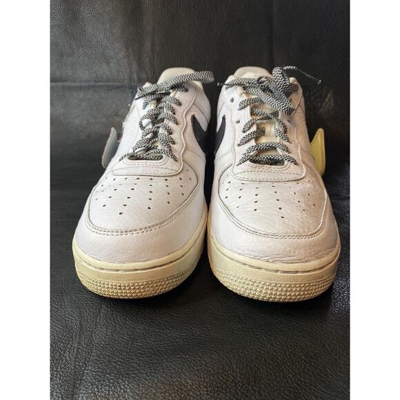 Nike Air Force 1 \'07 Premium Zip Swoosh - White Leather CW6558 100 Size 10 main image 6